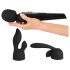 Ya Clit Wand - set vibrante ricaricabile per massaggi (nero)