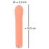 You2Toys Peachy! Mini vibratore G-spot ricaricabile (pesca)