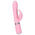 Pillow Talk Lively - Vibratore con braccio clitorideo ricaricabile (rosa)