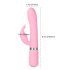 Pillow Talk Lively - Vibratore con braccio clitorideo ricaricabile (rosa)