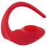 SMILE Slim Panty - vibratore clitoride rosso con telecomando e ricarica USB