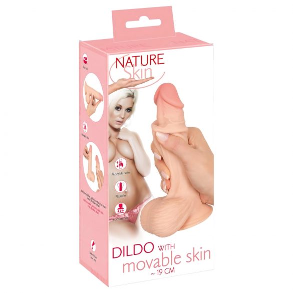 Nature Skin - Dildo realistico 19cm (naturale)