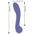 AWAQ.U 3 - Vibratore ricaricabile punto G (viola)