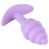 Coccole Mini Plug Anale - silicone lilla (2,8 cm)