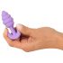 Coccole Mini Plug Anale - silicone lilla (2,8 cm)