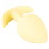 Cuties Mini Plug Anale - silicone giallo (3,1cm)