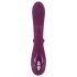 SMILE - Vibratore ricaricabile 3 motori con stimolatore clitorideo (viola)