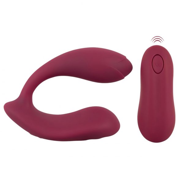 You2Toys Rosenrot - Vibratore indossabile ricaricabile con telecomando (rosso)