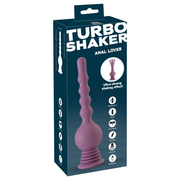 You2Toys Turbo Shaker - vibratore anale viola