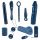 You2Toys - Midnight Blue - Set vibrante 9 pezzi per piaceri infiniti