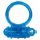 You2Toys - Anello vibrante in silicone puro - blu reale