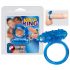 You2Toys - Anello vibrante in silicone puro - blu reale