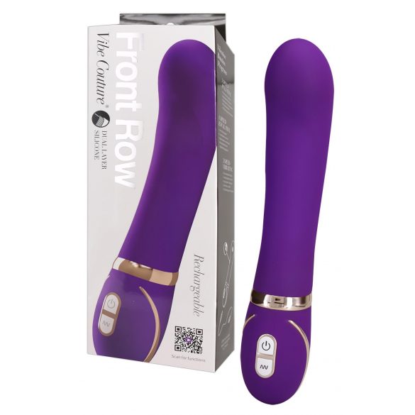 Vibe Couture Front Row - Vibratore Punto G (viola)