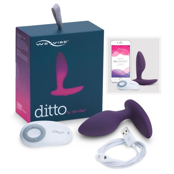 We-Vibe Ditto - plug anale ricaricabile (viola)