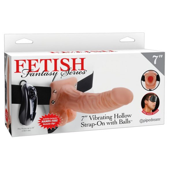 Fetish Strap-on 7 - vibratore indossabile (naturale)