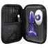 b-Vibe Rimming - Vibratore anale con perline rotanti (viola)