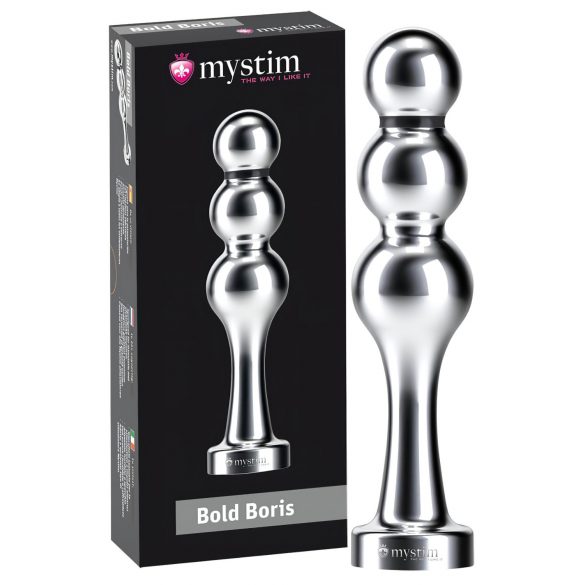 mystim Bold Boris - dildo elettrico sferico