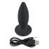 Black Velvet S - vibratore anale ricaricabile per principianti (nero)