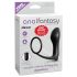 Analfantasy - Vibratore anale con anello fallico (nero)