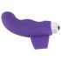 SMILE Finger - vibratore a onda in silicone per dita (viola)