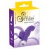 SMILE Finger - vibratore a onda in silicone per dita (viola)