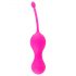 SMILE Love Balls - uovo vibrante rosa con telecomando e batteria ricaricabile