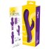 SMILE Turbo Rotante - Vibratore con testa girevole e stimolatore clitorideo (viola)