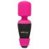 PalmPower Mini Wand - Massaggiatore vibrante portatile (rosa-nero)