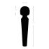 You2Toys Power Wand - Massaggiatore vibrante ricaricabile (nero)