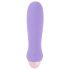 Cuties Mini Purple - vibratore compatto in silicone ricaricabile (viola)