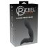 Rebel - Vibratore prostatica con pene ricaricabile (nero)