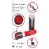 You2Toys - Vibratore rossetto ricaricabile (rosso-nero)