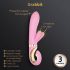 G-Vibe GRabbit - vibratore G-spot a 3 motori ricaricabile (rosa)