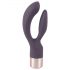 You2Toys Elegant Double - Vibratore ricaricabile con stimolatore clitorideo (viola).