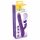 Smile Pearl - Vibratore con perline (viola)