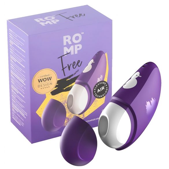 ROMP Free - Stimolatore clitorideo impermeabile ad onde d'aria (viola)