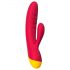 ROMP Jazz - Vibratore G-spot impermeabile con stimolatore clitorideo (rosa)