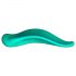 ROMP Wave - vibratore clitorideo ricaricabile e impermeabile (verde)