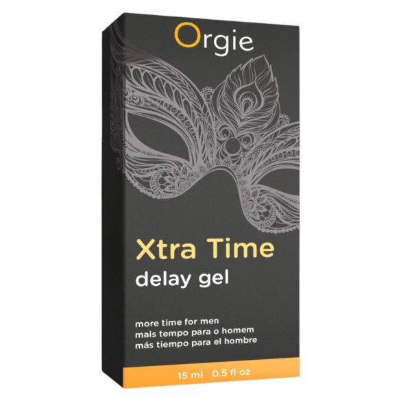 Orgie Xtra Time - Gel ritardante eiaculazione per uomo (15ml)