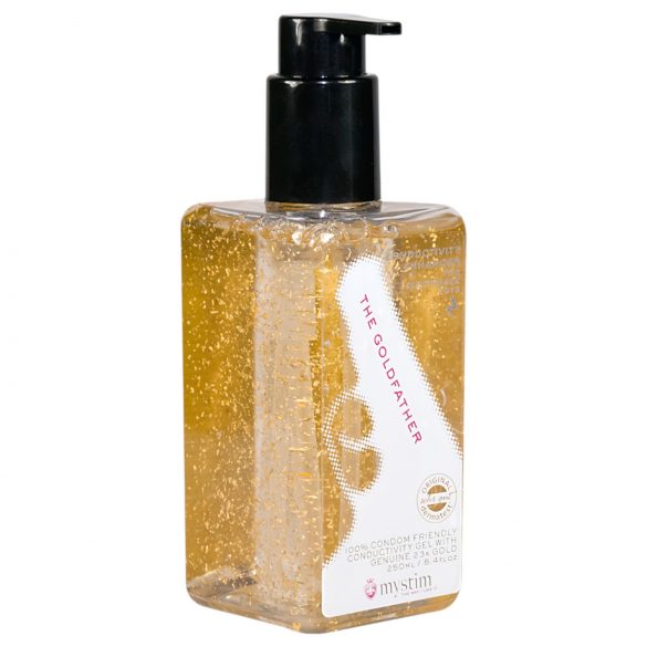 mystim lubrificante elettro sexy - 23k oro (250ml)