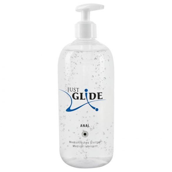 Just Glide Anal - Lubrificante anale a base d'acqua (500ml)