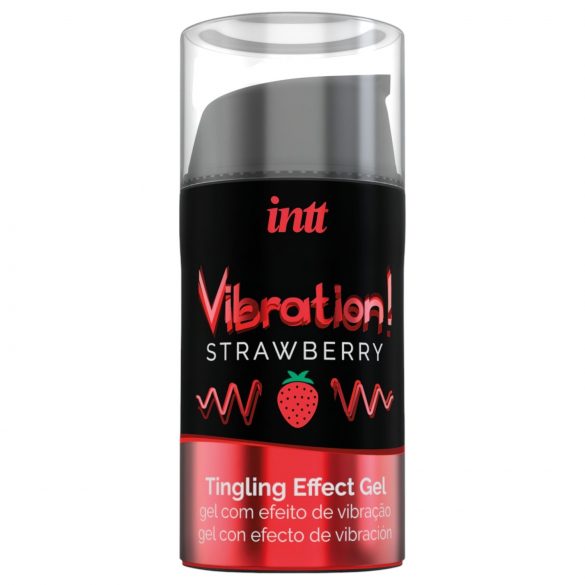 Intt Vibration! - Vibratore liquido alla fragola (15ml)