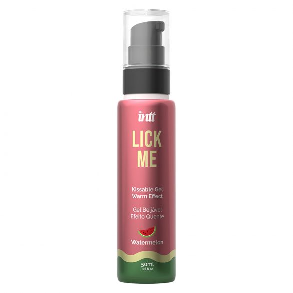 Intt Lick Me - Gel Lubrificante Riscaldante al Gusto di Anguria (50ml)