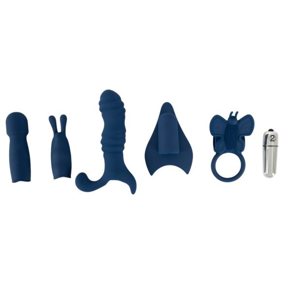 Set vibratore "Brivido Magico" (blu)