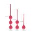 Cotoxo Belle - Set di 3 Palline Geisha (rosso)