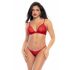 Mapalé - Set reggiseno 3 pezzi (rosso)