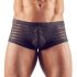 Boxer trasparente a righe (nero) - L