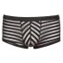 Boxer trasparente a righe (nero) - L