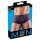 Boxer trasparente a righe (nero) - XL