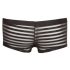 Boxer trasparente a righe (nero) - XL